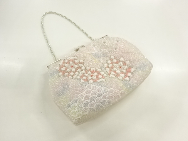 JAPANESE KIMONO / ANTIQUE BAG / BEADS